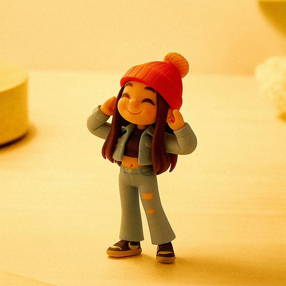 Image2Figure for couples — personalized mini figure gift